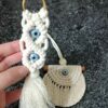 Macramé Set Sleutelhanger & Spiegelhanger – Boze Oog