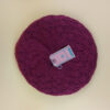 Gebreide Franse Baret Hoed – Magenta