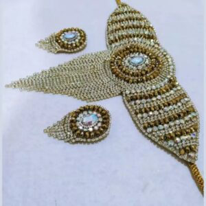 Koerdische Riem met Broche Set – Cream
