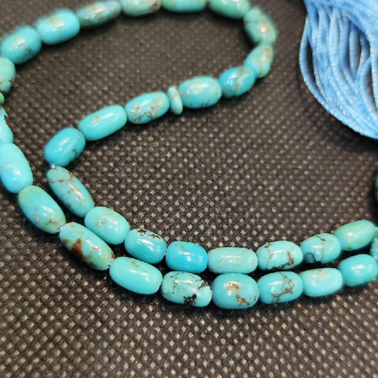 Perzische Neyshabur Turkoois Rozenkrans: 33 Gebedskralen Tasbih
