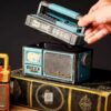 Keramische Radio-Vormige Asbak – Een Uniek en Stijlvol Rookaccessoire