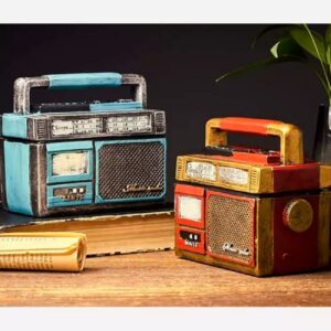 Keramische Radio-Vormige Asbak – Een Uniek en Stijlvol Rookaccessoire