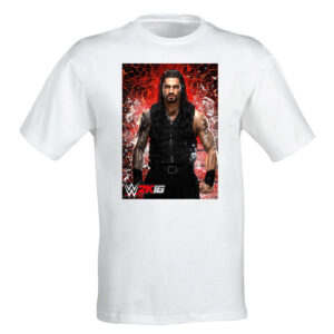 Roman Reigns WWE Fan T-shirt voor Heren – Wit