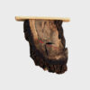 Rustieke Houten Wandklok – Stijlvol & Functioneel