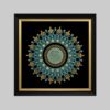 Islamitisch Wandframe Salawat – Houten Marqueterie Kunst