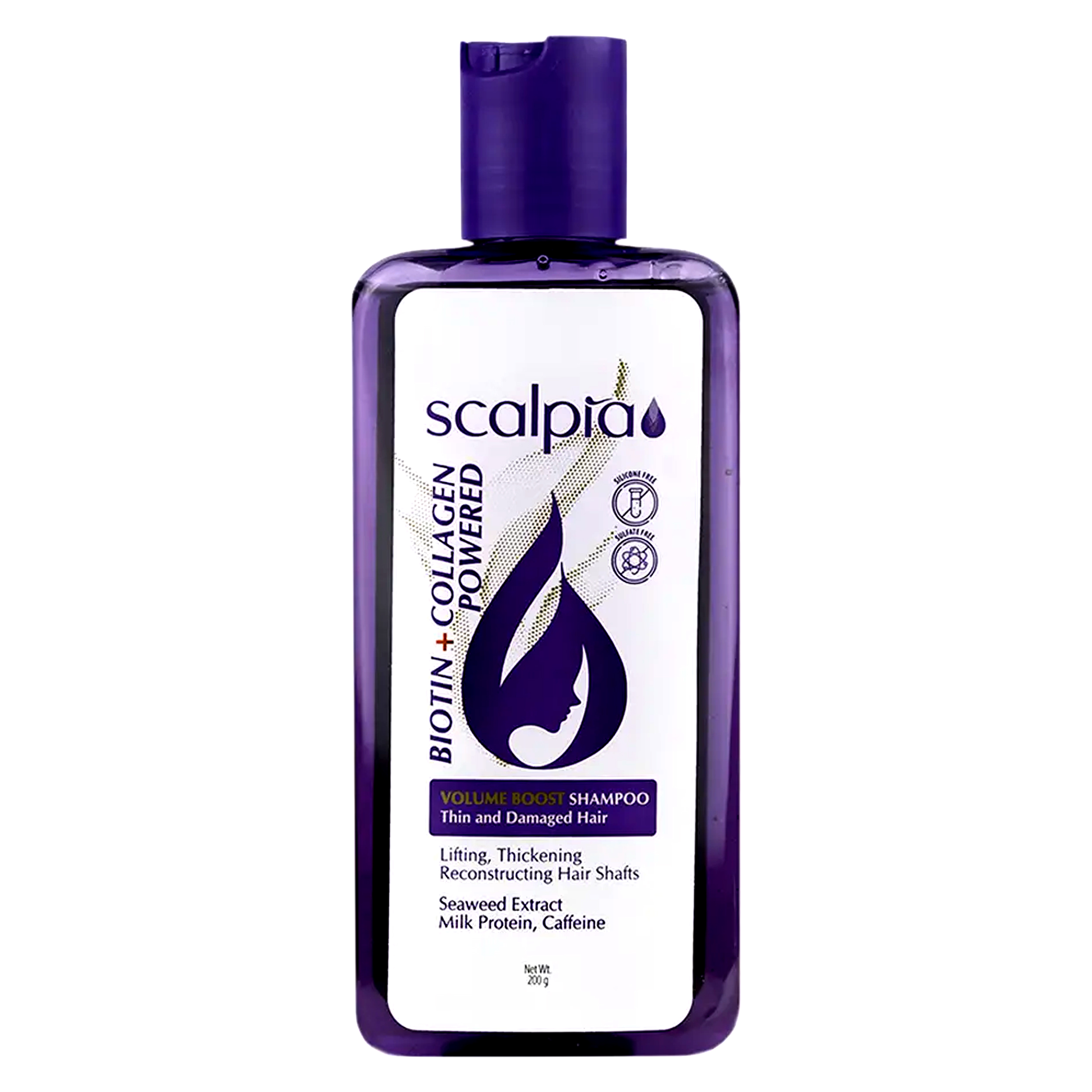 Scalpia Biotine & Collageen Shampoo – Voor Volume (Set van 2)