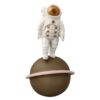 Set van 4 Witte Decoratieve Astronaut Beeldjes