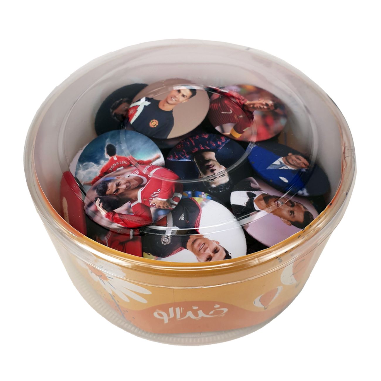 Set van 49 Cristiano Ronaldo Pinback Buttons – Fan Collectie