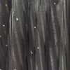 Zwarte Geplooide Rok met Stippen – Lurex