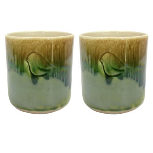 Artistieke Keramische Mok – Vogel Model (Set van 2)