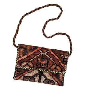 Dames Kilim Crossbody – Traditioneel Vierkant Motief