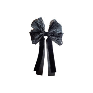 Dames Kant Haarstrik Clip Zwart – Voor Alle Kapsels