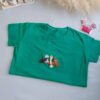 Dames Korte Mouwen Blouse met Borduursel – Uniek & Stijlvol Ontwerp