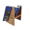 Houten boekenhouder – elegante en duurzame standaard voor lezen, studeren en boeken tentoonstellen