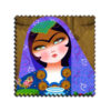 Traditionele Iraanse Khatoon Houten Onderzetters 6-pack – Vierkant Elegant Ontwerp