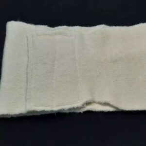 Wollen Buikband – Wit Merino Schapenwol