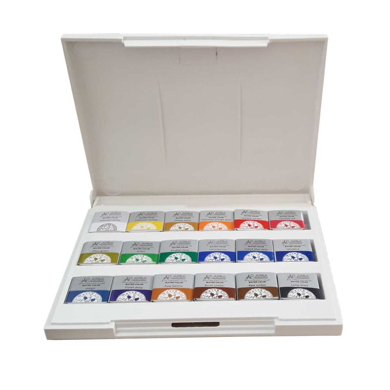 Afra Aquarelset 18 Kleuren – Creatieve Expressie
