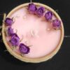 Aromatische Botanische Kaars in Aardewerken Pot – Roos