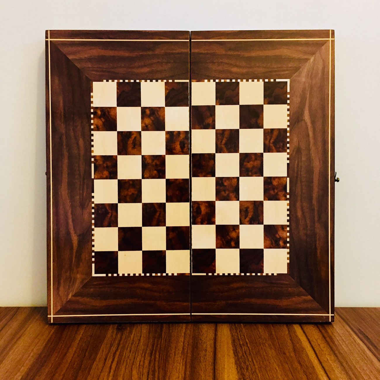 Houten Schaakbord voor een Luxueuze Speelervaring