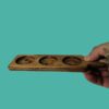 Keramische Zout & Peperstrooiers Set met Houten Standaard – Cactus Ontwerp