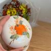 Keramische Suikerpot met Zachte Kleuren en Elegante Bloemenontwerpen