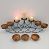 Decoratieve Haft Seen Set met een Stevige Metalen Standaard voor een Prachtige Nowruz Tafelopstelling