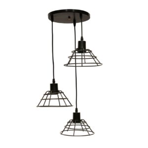 Designer Metaal Cluster Hanglamp – Perfect voor Eet- & Woonkamers