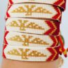 Kralenarmband voor Heren met Adelaar Ontwerp