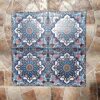 Perzische Keramische Tegels – Blauwe Bloemen (25 Stuks)