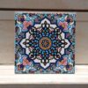 Perzische Keramische Tegels – Blauwe Bloemen (25 Stuks)