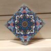 Perzische Keramische Tegels – Blauwe Bloemen (25 Stuks)