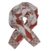 Crème Schoudertas met Ketting & Bijpassende Sjaal