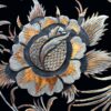 Gegraveerd Paneel van Vogels & Bloem – Khatamkari Lijst