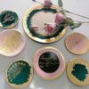 Exquise Perzische Haft Seen Servies Groen