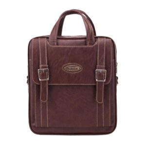 Modieuze Kunstleren Messengerbag – Klassiek Handgemaakt
