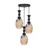 Glamoureuze Kristallen Cluster Hanglamp