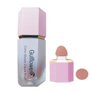 Gulflower Vloeibare Blush met Spons – Hydraterende & Gepigmenteerde Wangkleur Nr. 05 (Set van 2)