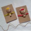 Handgeschilderde Rozen Wenskaarten (Set van 8)