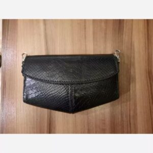 Handgemaakte Echt Leren Kettingriem Tas – Crossbody