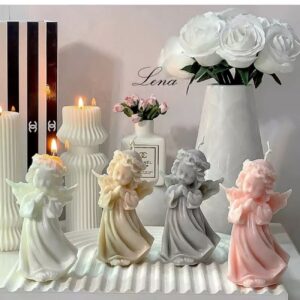 Handgemaakte Sculptuurkaars – Kleine Engel