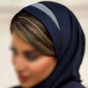 Kleurrijke Maghnaeh Hoofddoek van Tetron Stof
