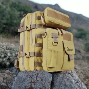 Lichtgewicht, Waterbestendige Wanderrugzak – Perfect voor Wandelen en Buitenavonturen
