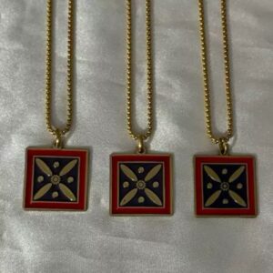 Kaveh’s Banier Ketting – RVS (Set van 3)