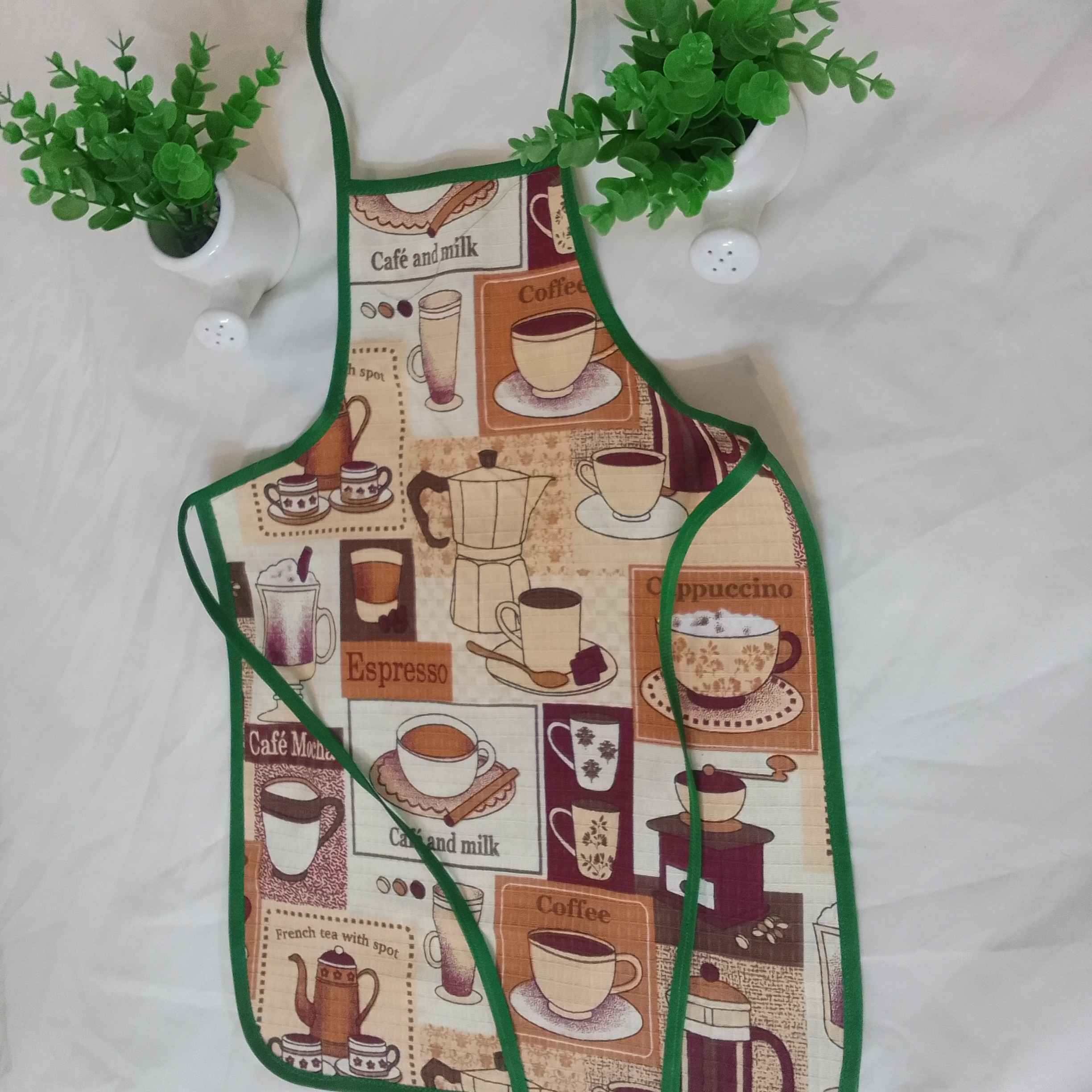 Kinderkeukenschort met fantasie patroon