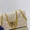 Luxe imitatie lederen handtas met kettingriem