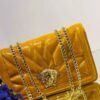 Luxe imitatie lederen handtas met kettingriem