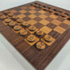Luxe houten schaakbord voor strategische spellen