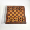 Luxe houten schaakbord voor strategische spellen