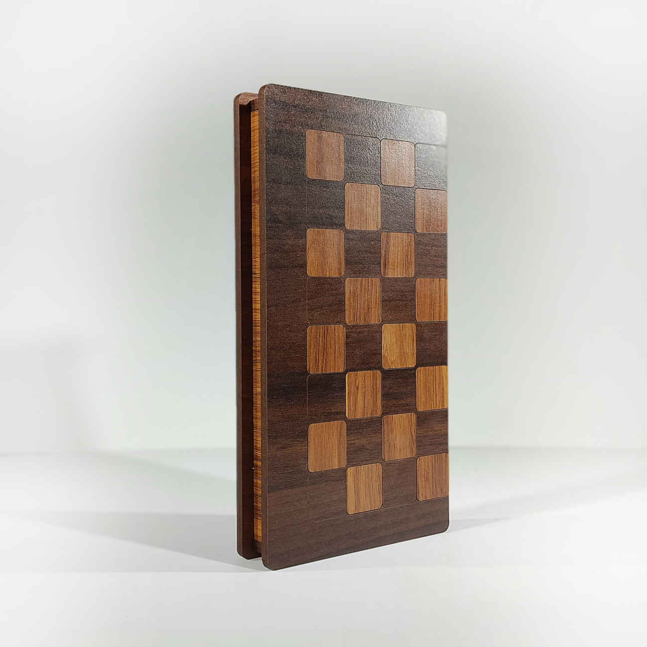 Luxe houten schaakbord voor strategische spellen