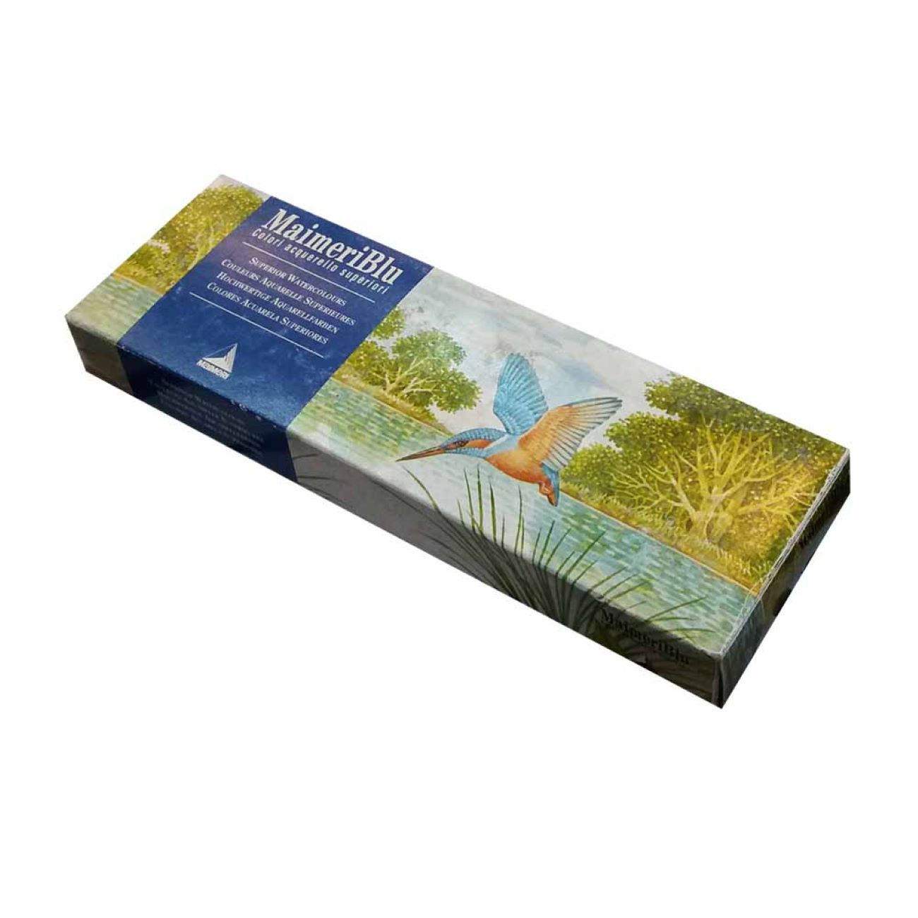 MaimeriBlu 12-Kleuren Aquarelset Briljante Kleuren voor Meesterwerken